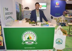 Aguactes JBR David Castillo says they are at the show to take care of and listen to their customers and to have a presence. They supply avocados from Mexico to the US all year round.